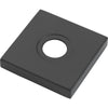 Ara Spout Flange & Gasket - Matte Black