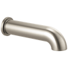 Essential Shower Series Linear Round Non-Diverter Tub Spout - Brilliance® Brushed Nickel