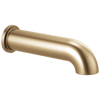 Essential Shower Series Linear Round Non-Diverter Tub Spout - Brilliance® Luxe Gold®
