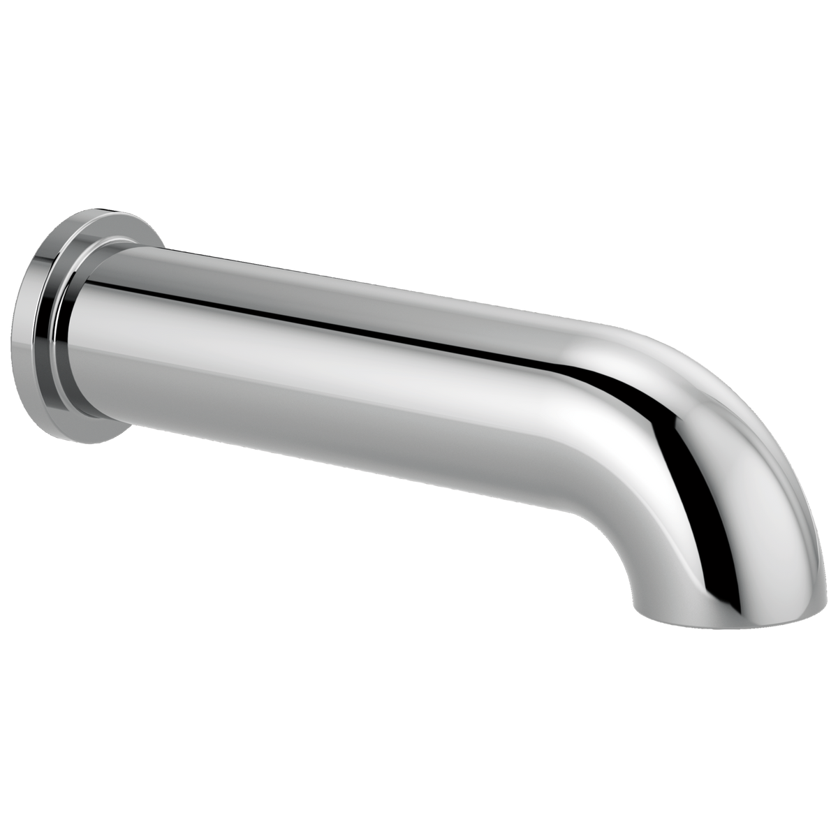 Essential Shower Series Linear Round Non-Diverter Tub Spout - Polished Chrome