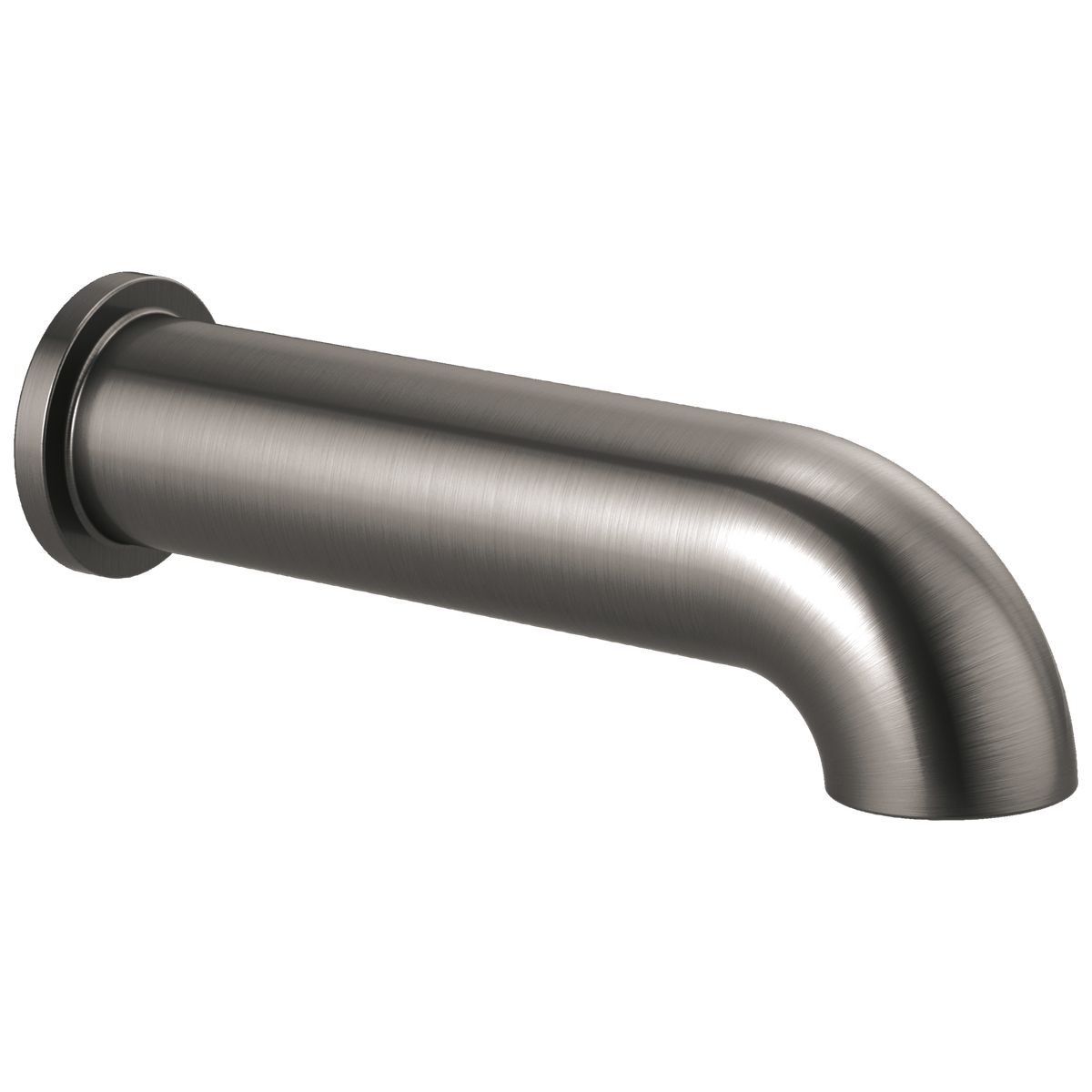 Essential Shower Series Linear Round Non-Diverter Tub Spout - Brilliance® Luxe Steel®