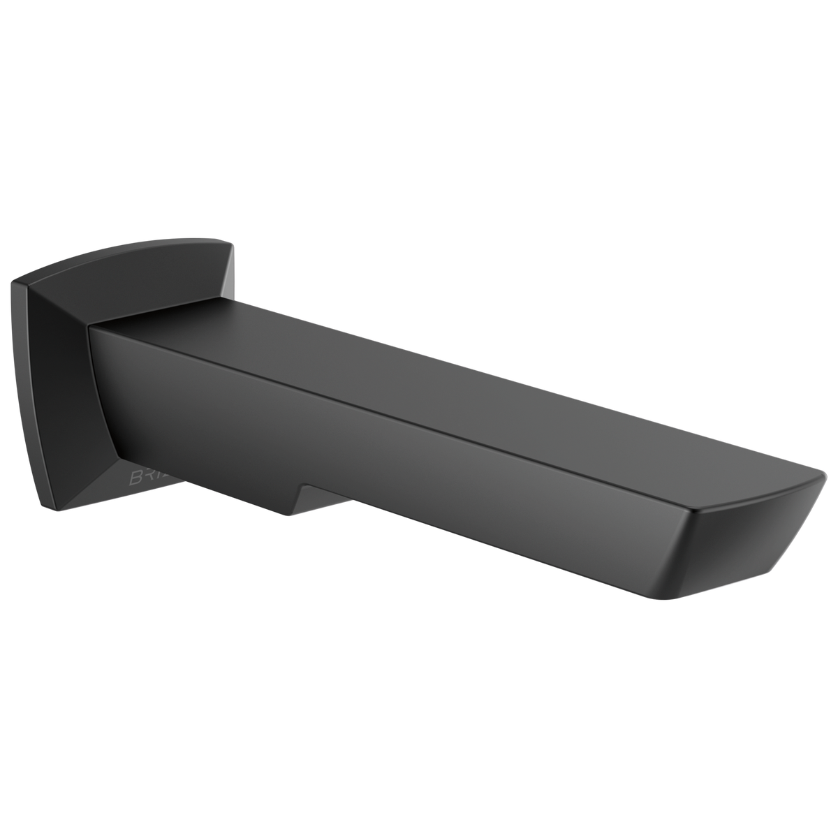 Vettis Non-Diverter Tub Spout - Matte Black