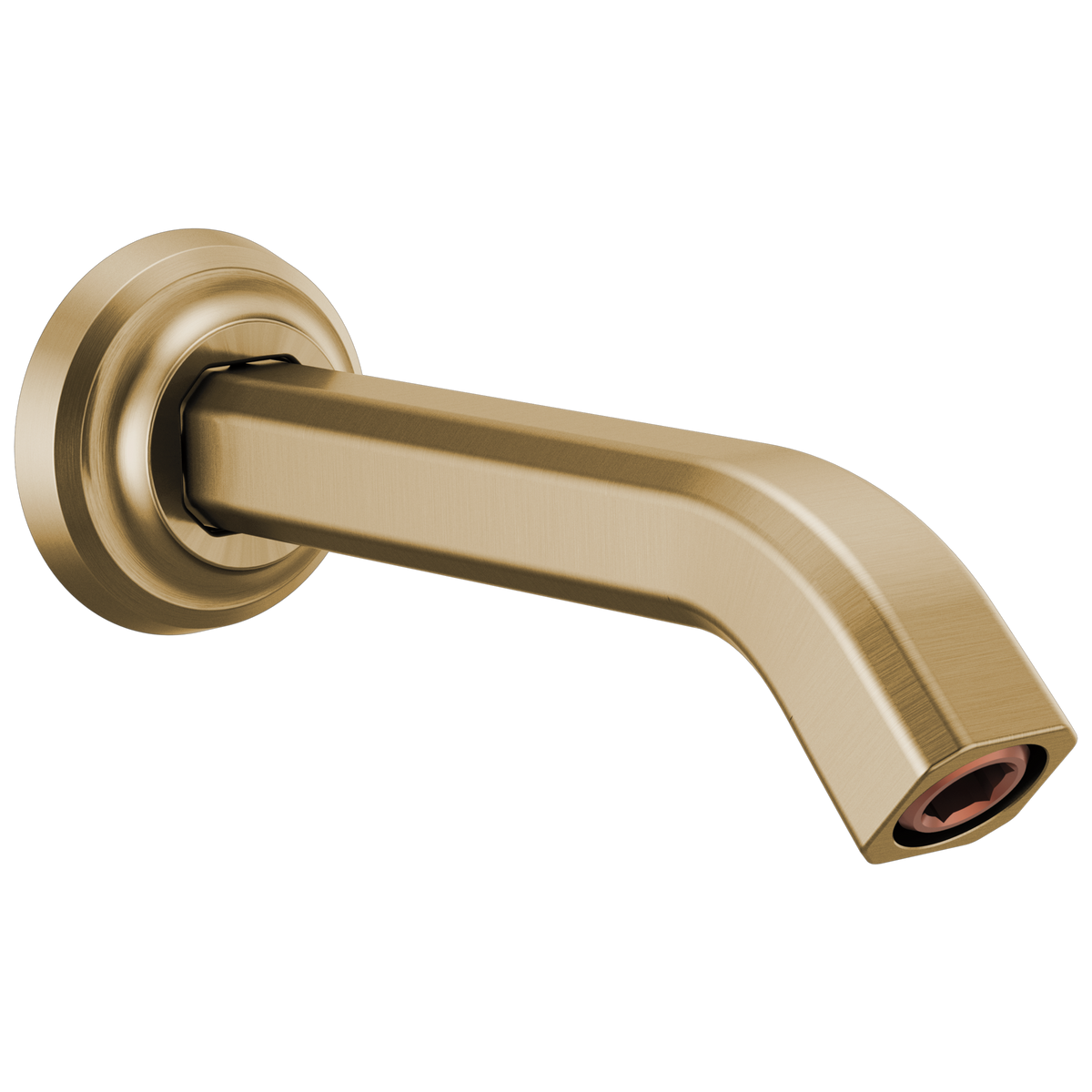 Levoir 7 1/2" Shower Arm and Flange - Brilliance® Luxe Gold®