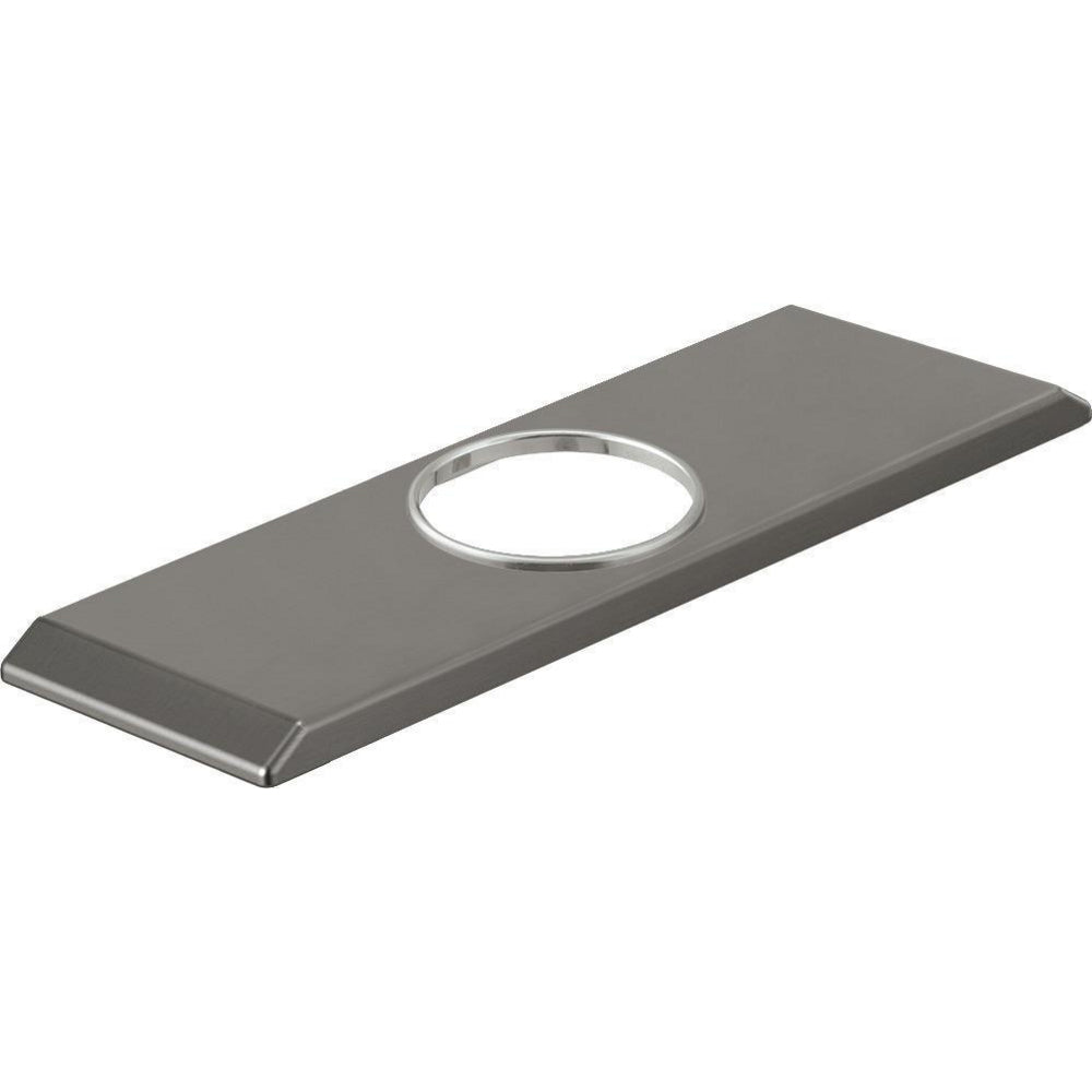 Pivotal 4" Escutcheon & Gasket - True Bar - Black Stainless