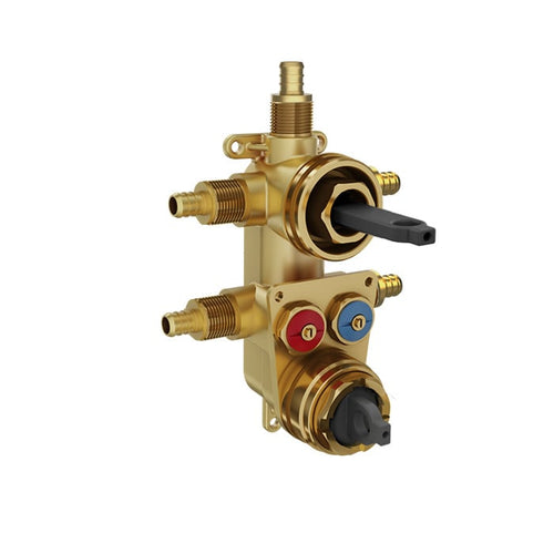 Baril 1-2-3-way thermostatic pressure-balanced rough-in