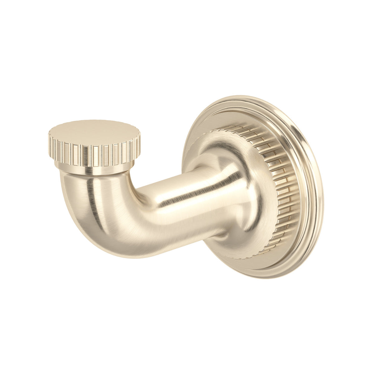 Apadana™ Robe Hook - Satin Nickel | Model Number: AD25WRHSTN