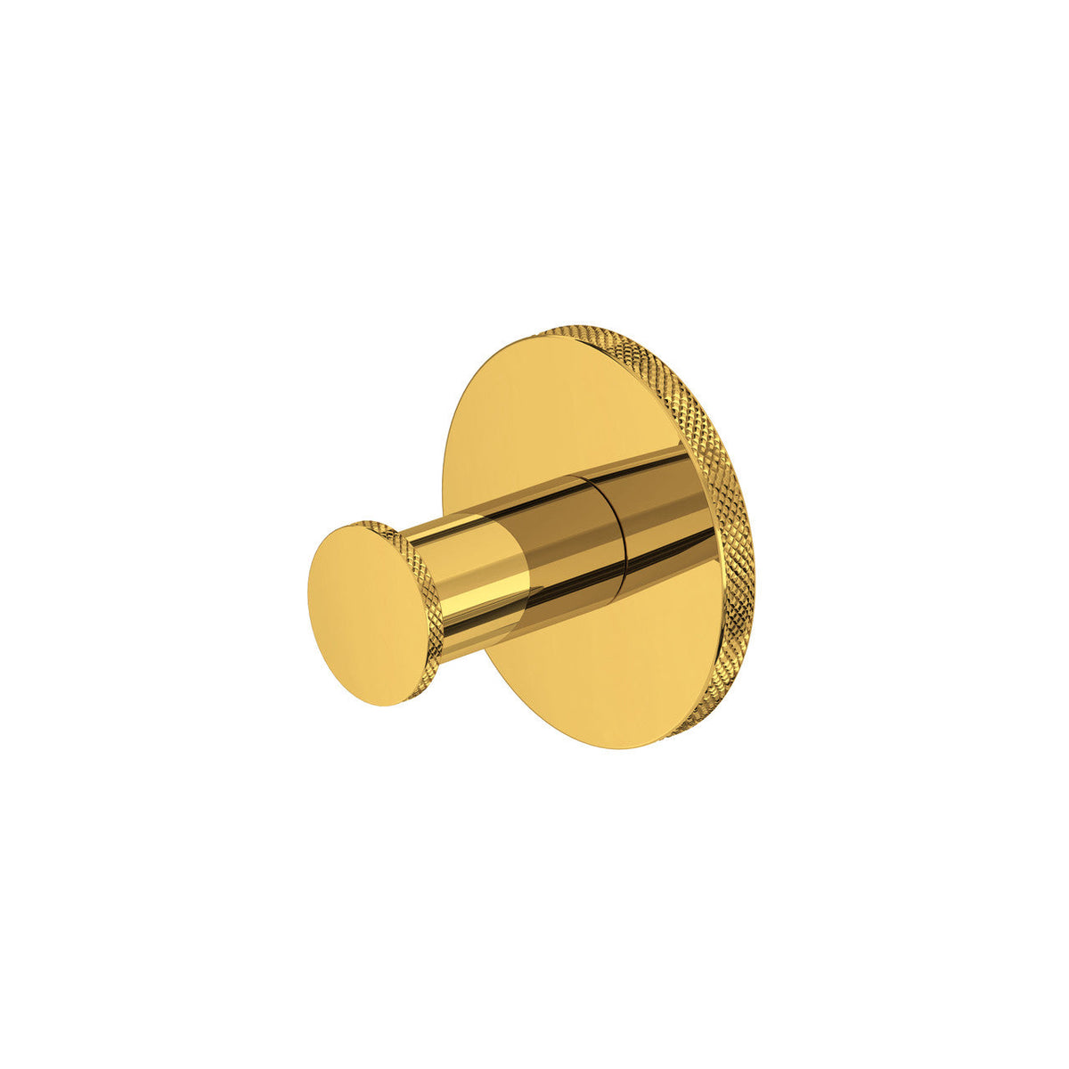 Amahle™ Robe Hook - Unlacquered Brass | Model Number: AM25WRHULB