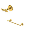 Amahle™ 18" Towel Bar - Unlacquered Brass | Model Number: AM25WTB18ULB
