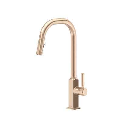 Apothecary™ Pull-Down Kitchen Faucet With U-Spout - Vintage Gold | Model Number: AP56D1LMVG
