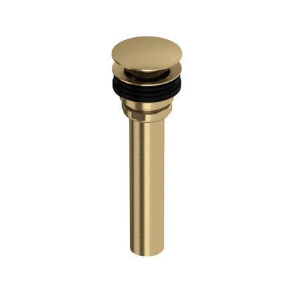 Lavatory Universal Push Drain - Antique Gold | Model Number: CC231OFWOAG