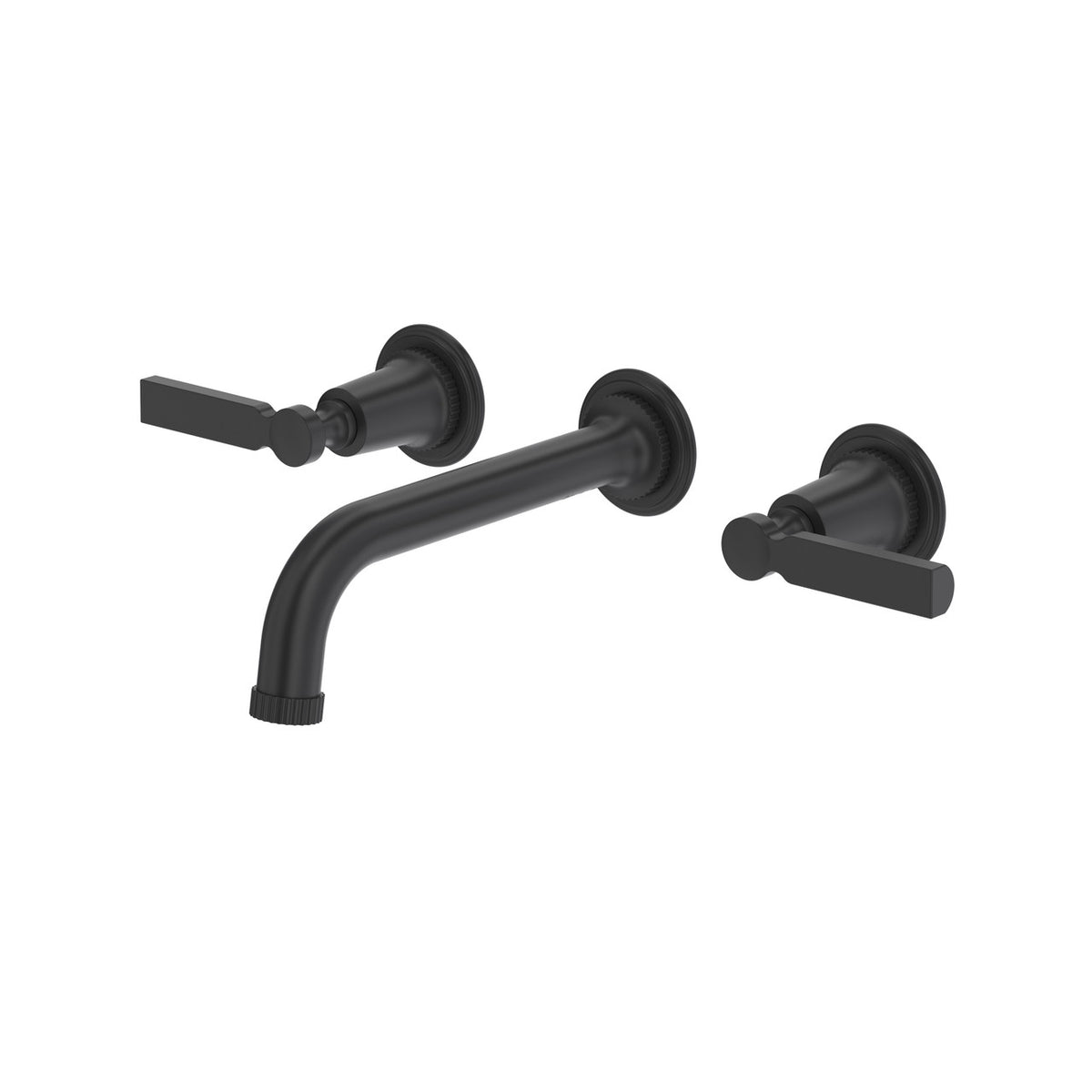 Apadana™ Wall Mount Lavatory Faucet Trim - Matte Black | Model Number: TAD08W3LRMB