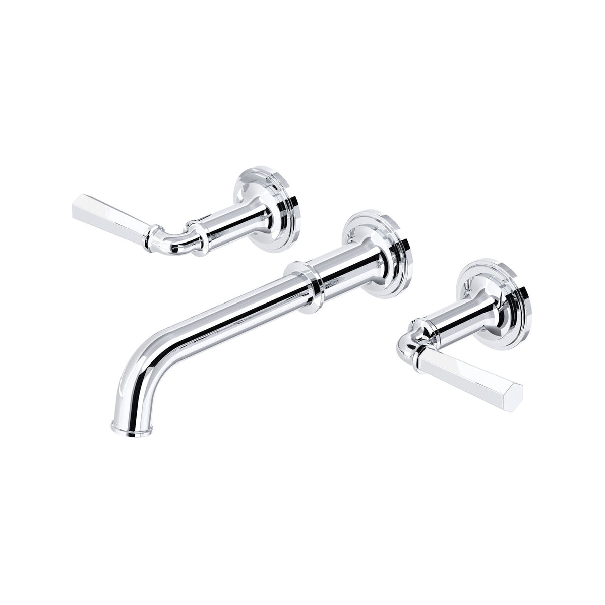 San Giovanni™ Wall Mount Lavatory Faucet Trim - Polished Chrome | Model Number: TSG08W3LMAPC