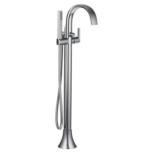 Moen Doux Chrome One-Handle Tub Filler including Handheld Shower