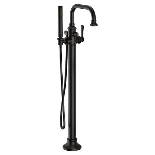 Moen Colinet Chrome one-handle tub filler includes hand shower