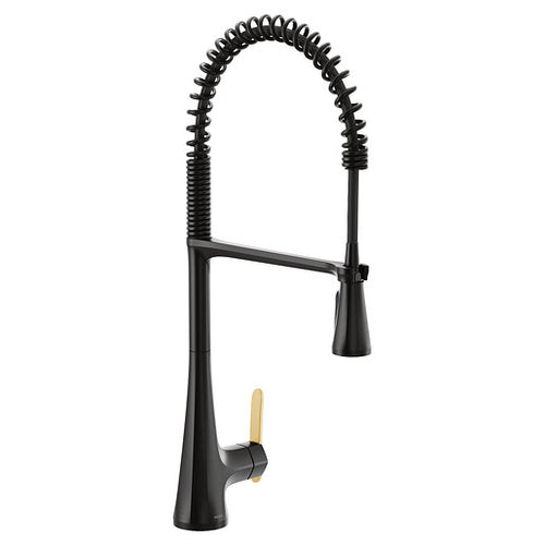 Moen Sinema One-Handle Pre-Rinse Spring Pulldown Kitchen Faucet