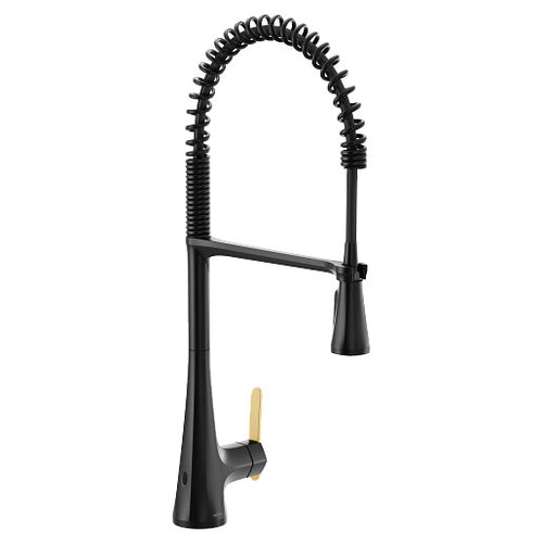 Moen Sinema MotionSense Wave One-Handle Pre-Rinse Spring Touchless Kitchen Faucet