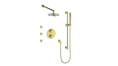 Vogt Drava 3-Way TH Shower Kit with Body Jets