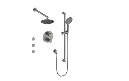 Vogt Worgl 3-Way TH Shower Kit with Body Jets (Wall Arm)