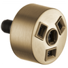 Essential Shower Series Hydrachoice H2Okinetic Massaging Spray Head - Brilliance® Luxe Gold®