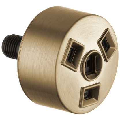 Essential Shower Series Hydrachoice H2Okinetic Massaging Spray Head - Brilliance® Luxe Gold®