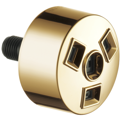 Essential Shower Series Hydrachoice H2Okinetic Massaging Spray Head - Brilliance® Polished Gold