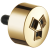 Essential Shower Series Hydrachoice H2Okinetic Invigorating Spray Head - Brilliance® Polished Gold