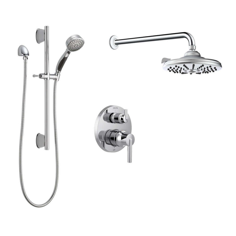 Delta Round Pressure Balance Shower Kit