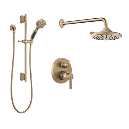 Delta Round Pressure Balance Shower Kit