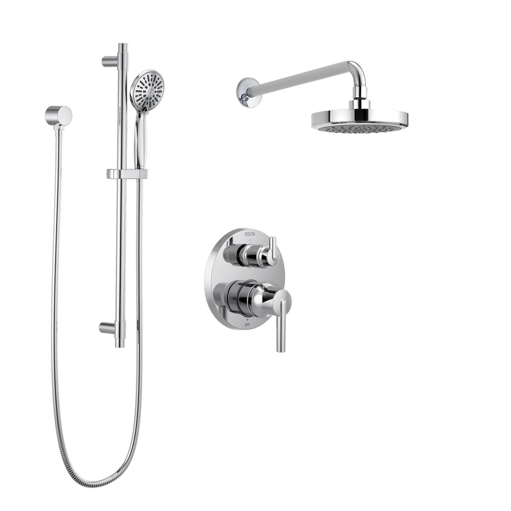 Trim Only Round Pressure Balance Shower Kit