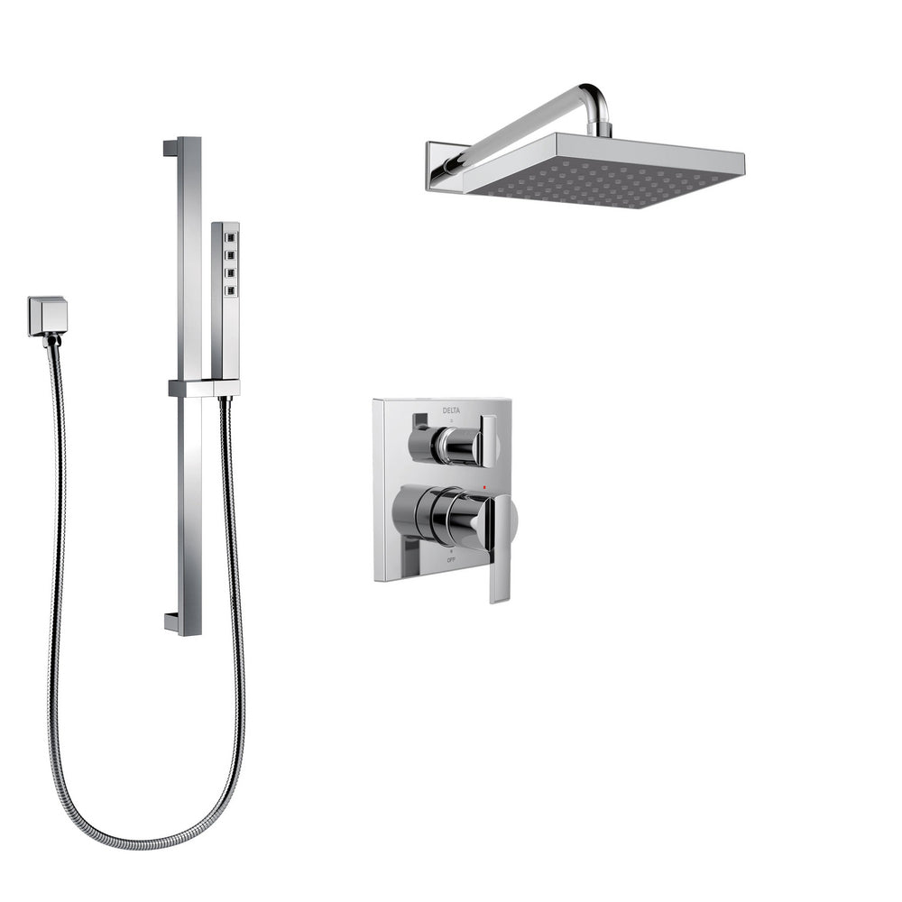 Delta Trim Only Square Pressure Balance Shower Kit