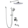 Delta Thermostatic Pro Clean Shower Kit with Spout