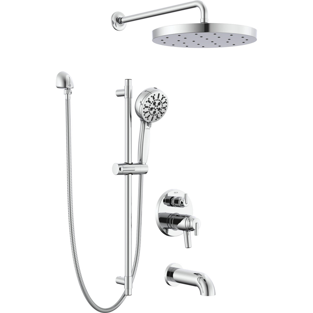Delta Thermostatic Pro Clean Shower Kit with Spout