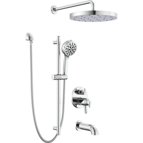 Delta Thermostatic Pro Clean Shower Kit with Spout