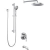 Delta Pressure Balance Shower Kit with Spout