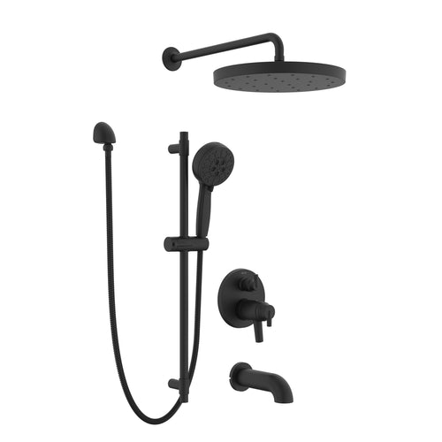 Delta Thermostatic Pro Clean Shower Kit with Spout