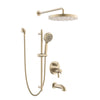 Delta Thermostatic Pro Clean Shower Kit with Spout