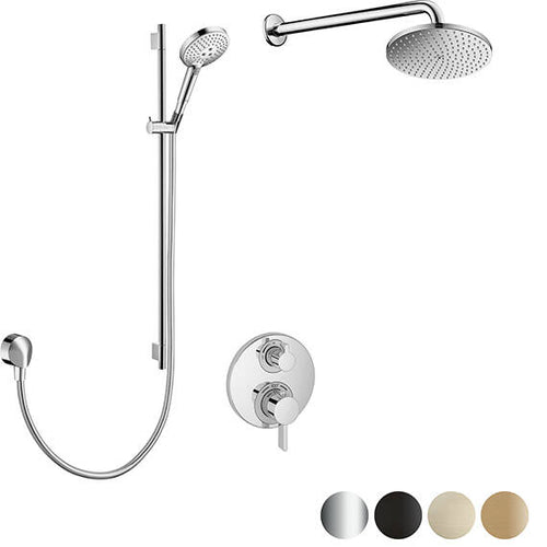 Hansgrohe Raindance Thermostatic Shower Kit Round Model: SKH3