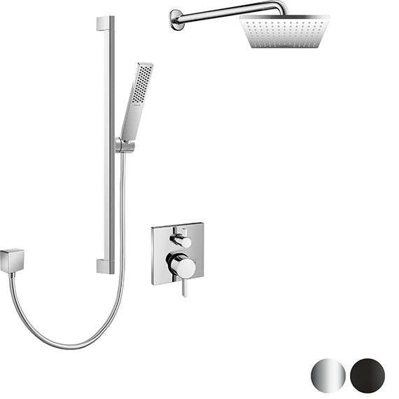Hansgrohe Pressure Balance Shower Kit Square Model: SKH4