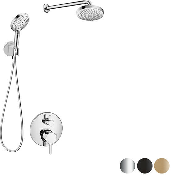 Hansgrohe Select Pressure Balance Shower Kit – Round Design