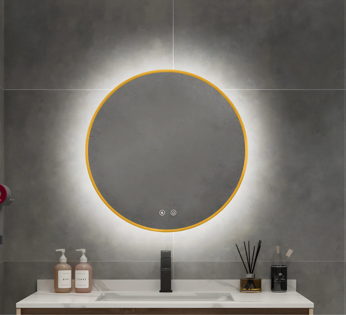 Kodaen Roundy Backlit LED Mirror