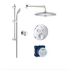 Grohe SmartControl Euphoria Thermostatic Dual Function Shower Kit, 26 L/min (7.0 gpm)