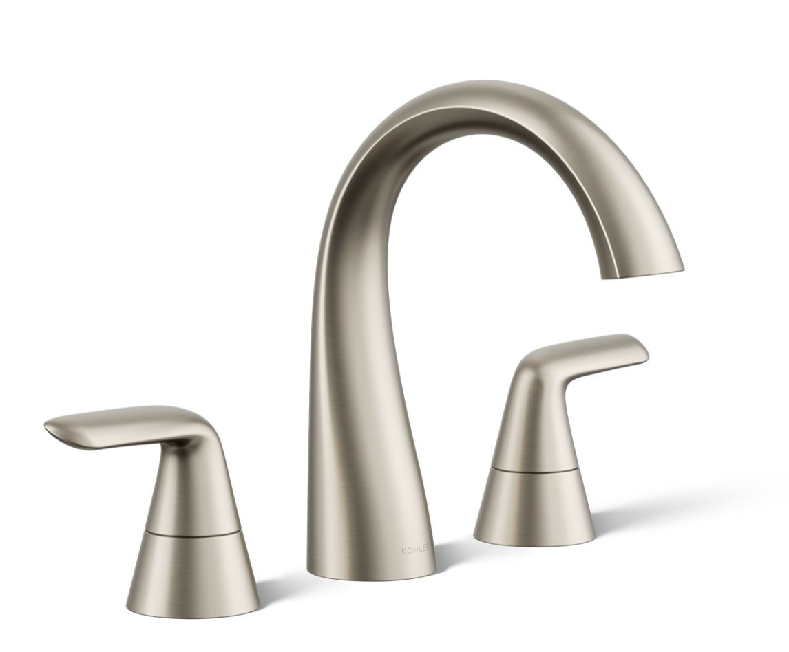 Kohler Avail® Widespread bathroom sink faucet, 1.2 gpm