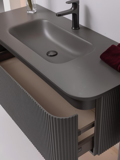 Armadi Art - Ovale Single Drawer Bathroom Vanity