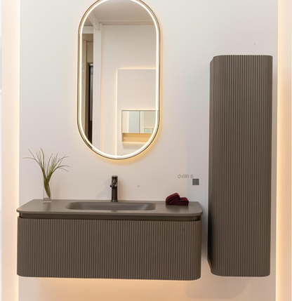 Armadi Art - Ovale Single Drawer Bathroom Vanity