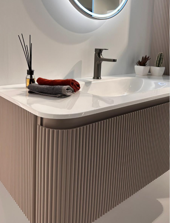 Armadi Art - Ovale Single Drawer Bathroom Vanity