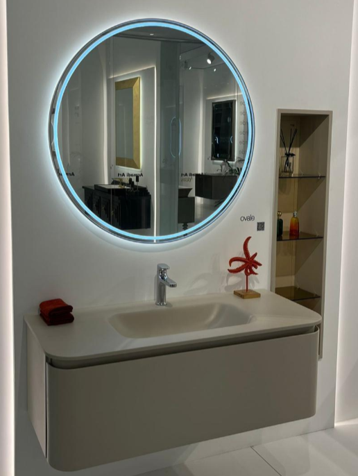 Armadi Art - Ovale Single Drawer Bathroom Vanity