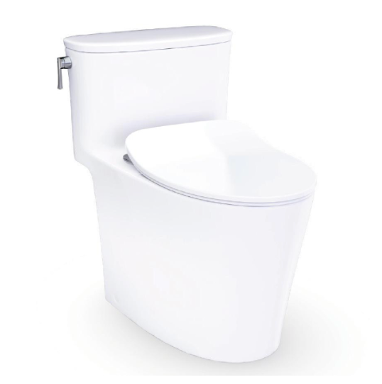 Toto Aurora™ One-Piece Toilet - 1.28 GPF Less Seat