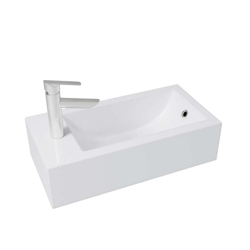 Contac Brooke Wall Hung Sink – 13-0074-W – Single Hole