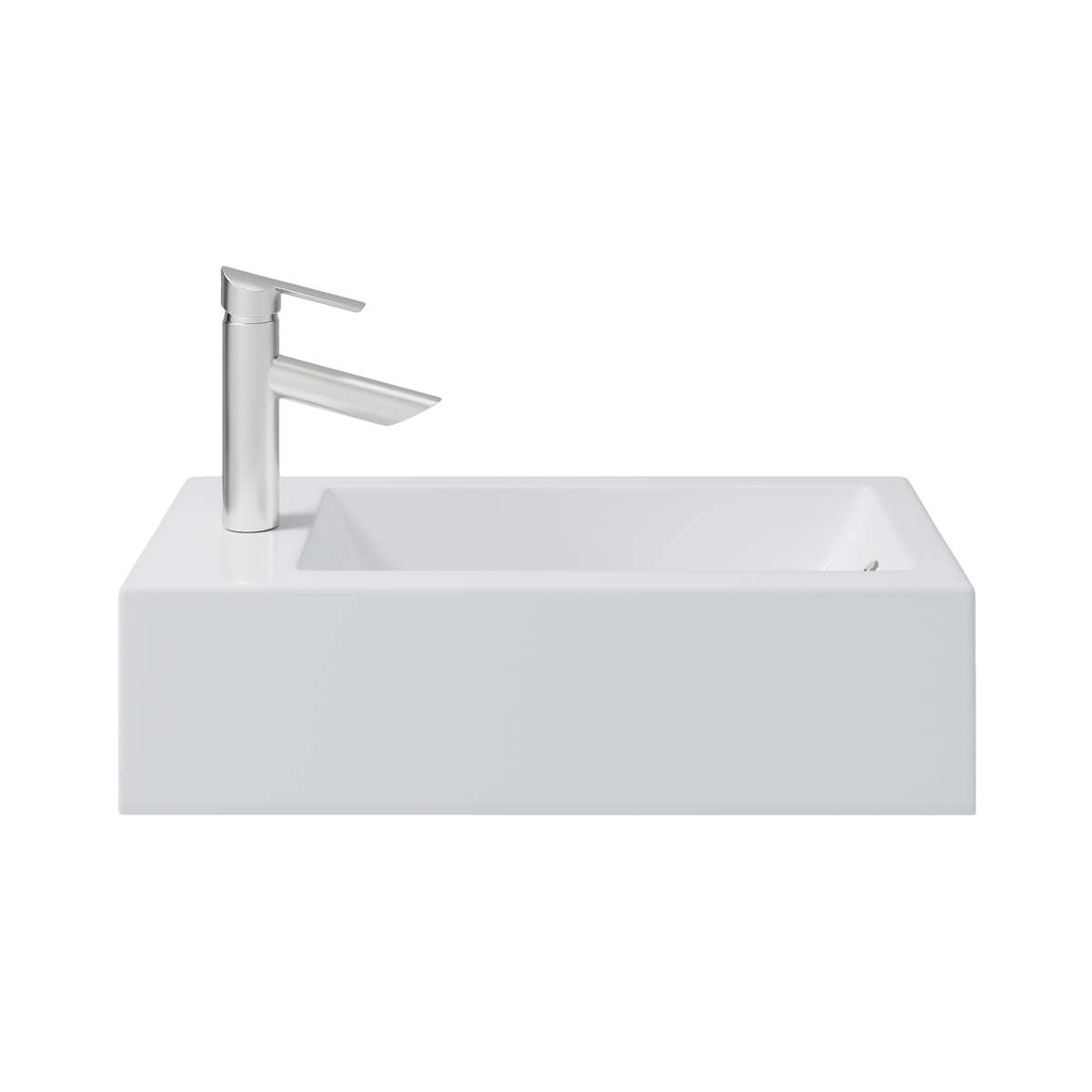 Contac Brooke Wall Hung Sink – 13-0074-W – Single Hole