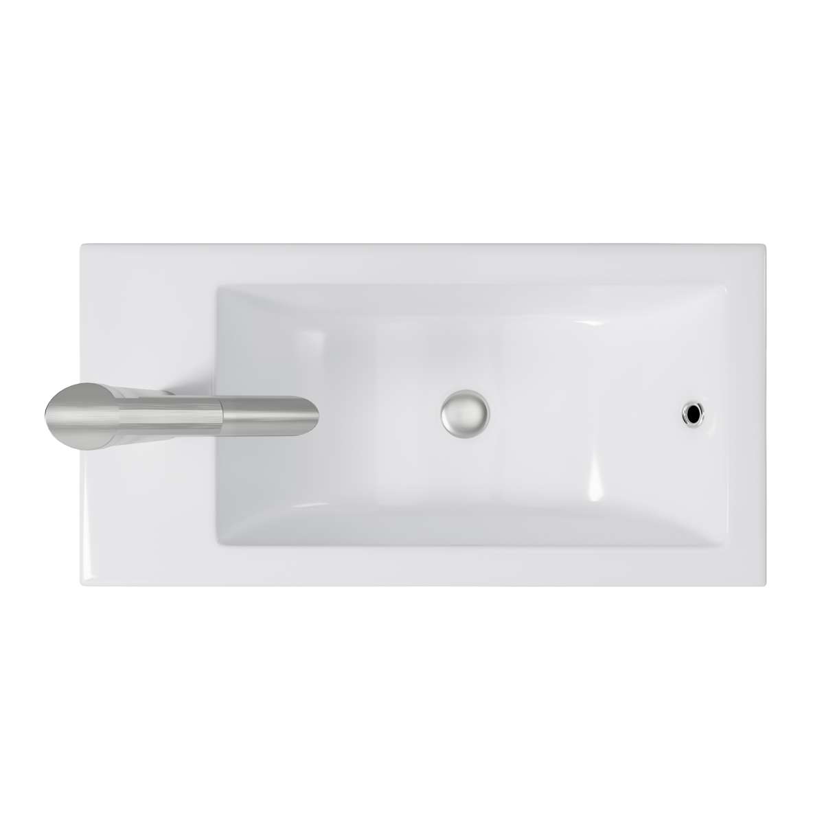 Contac Brooke Wall Hung Sink – 13-0074-W – Single Hole
